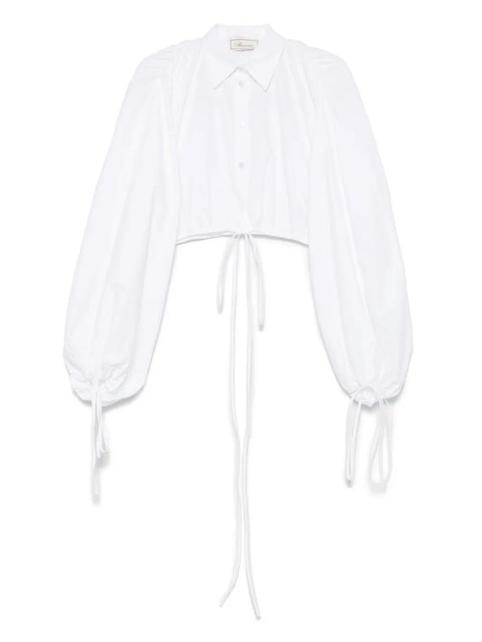 Poplin Cropped Shirt