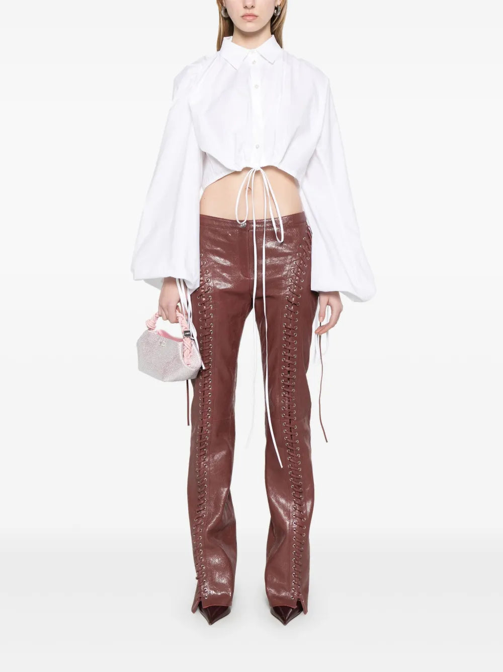 Poplin Cropped Shirt