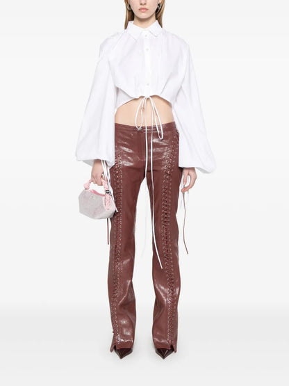 Poplin Cropped Shirt