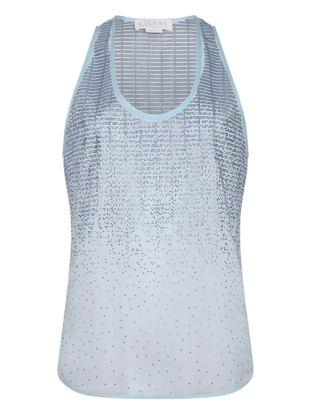 Metallic Finish Tank Top