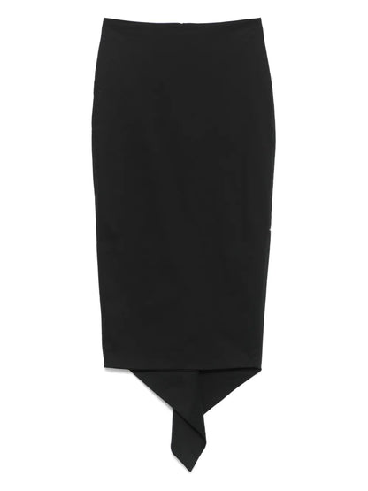 Poplin Midi Skirt