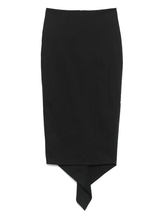 Poplin Midi Skirt
