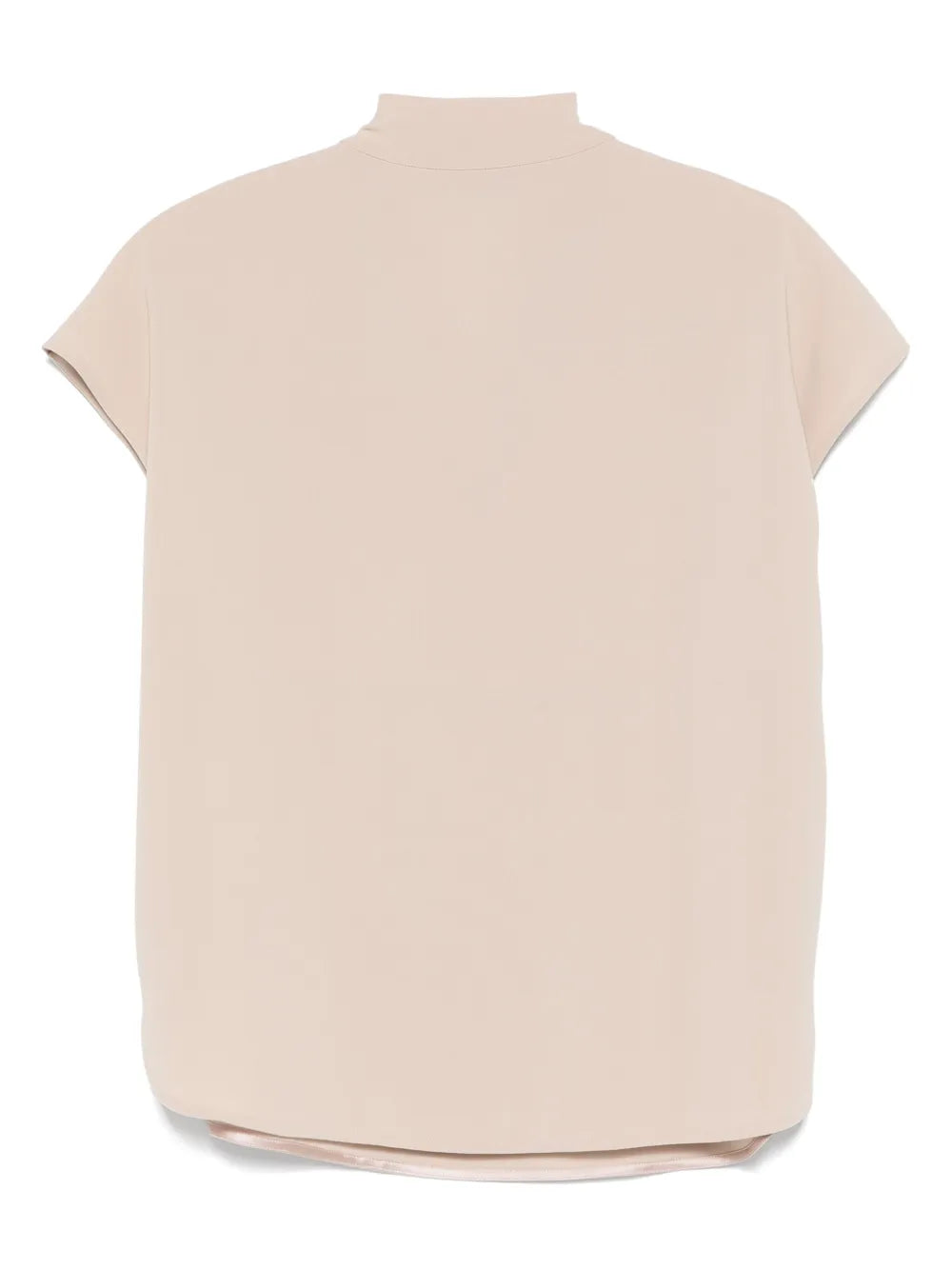Pussy Bow-Collar Blouse