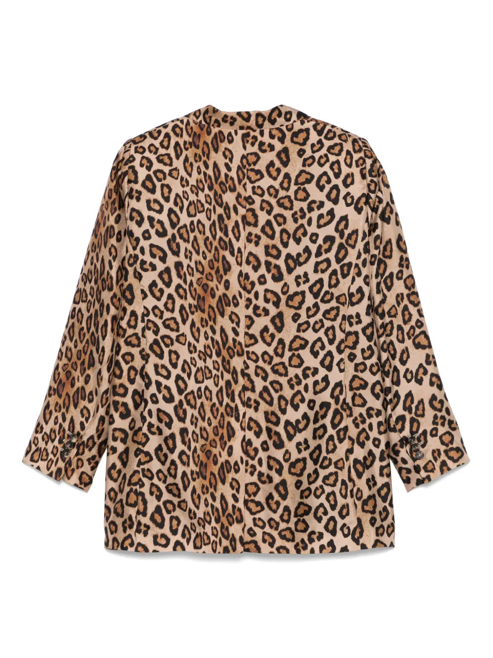 Leopard-Print Blazer