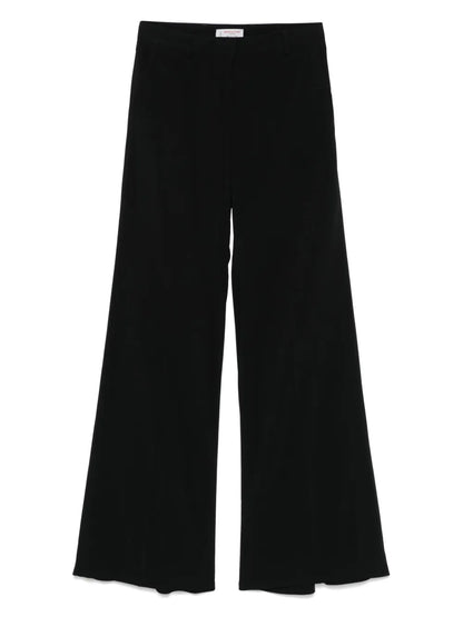 Crepe Palazzo Pants