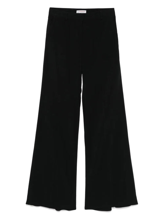 Crepe Palazzo Pants