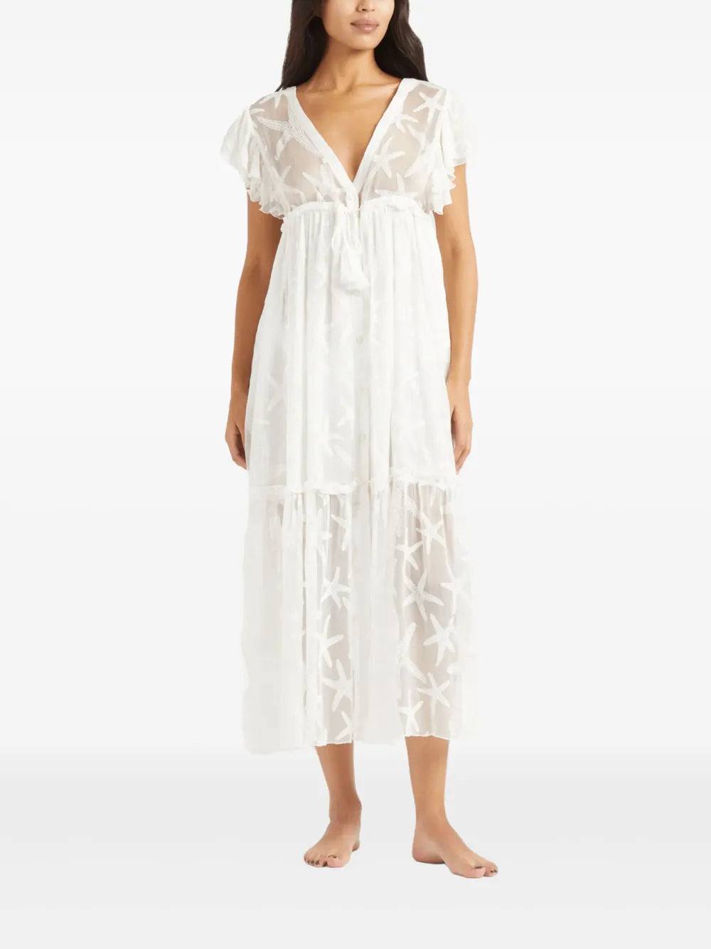 Silk Midi Dress