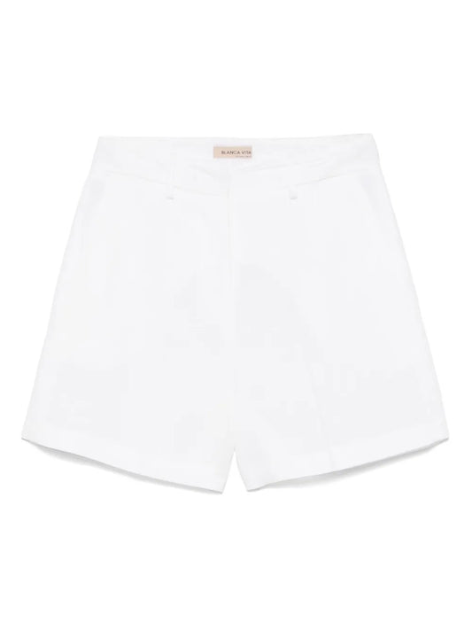 Pressed-Crease Shorts