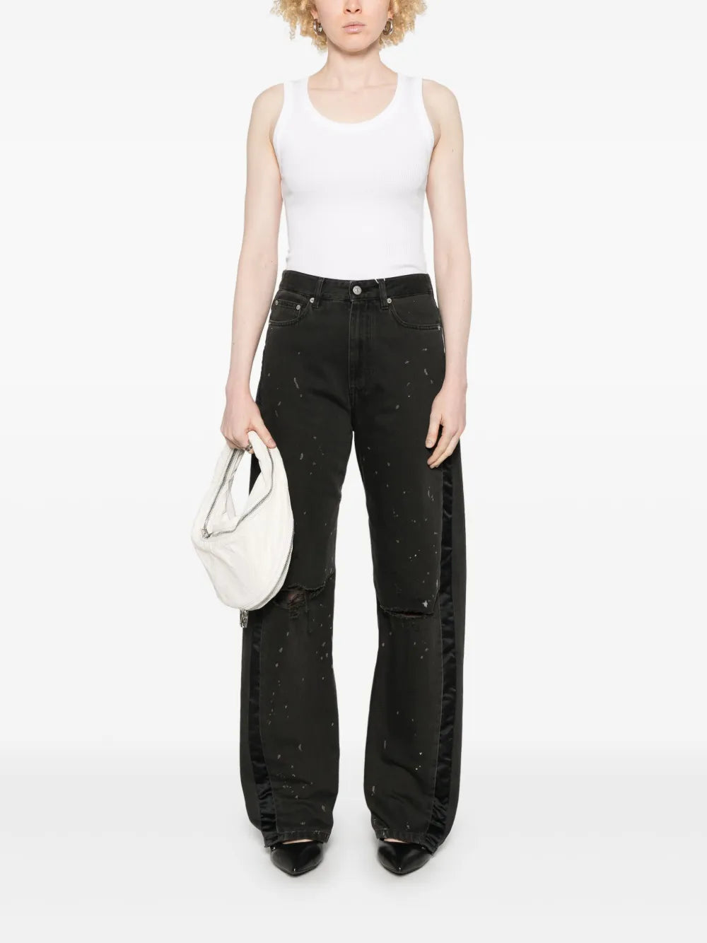 Paint-Splatter Effect Jeans
