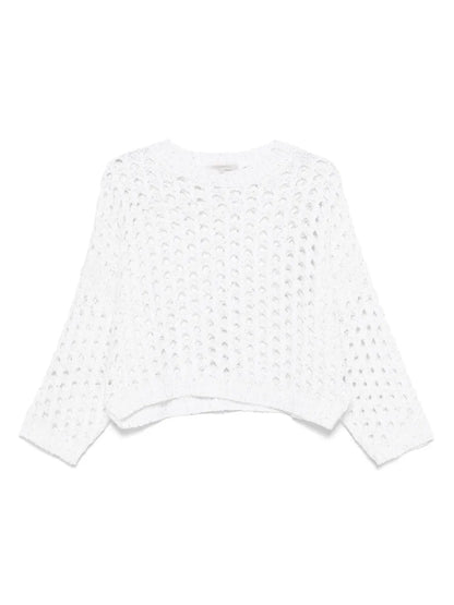 Sequin-Embellished Sweater