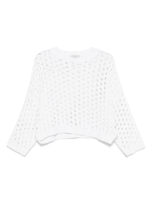 Sequin-Embellished Sweater