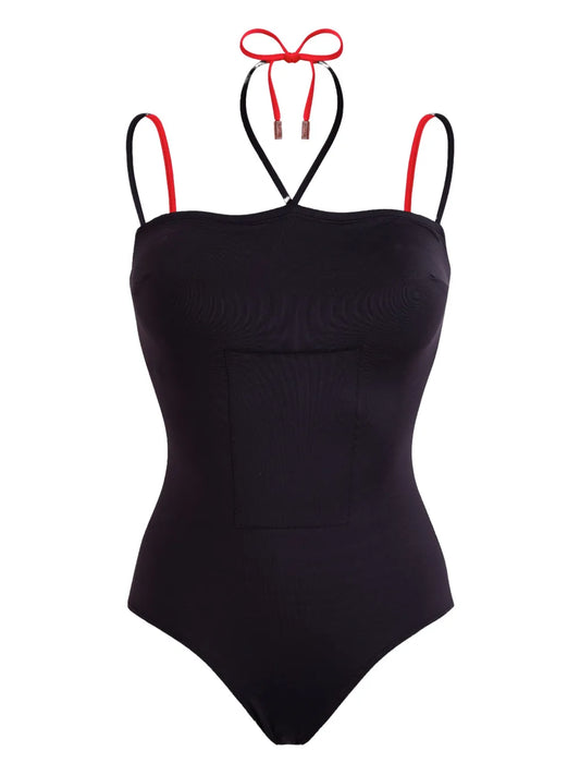 Two-Tone Swimsuit