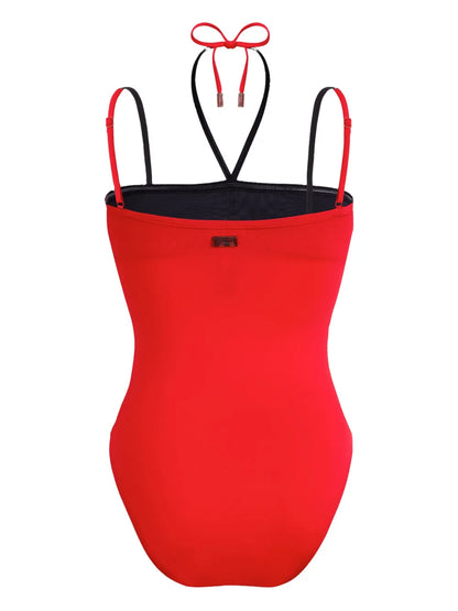 Two-Tone Swimsuit