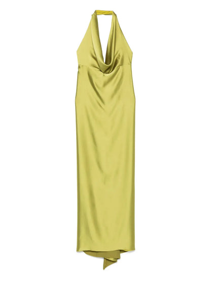 Satin Maxi Dress