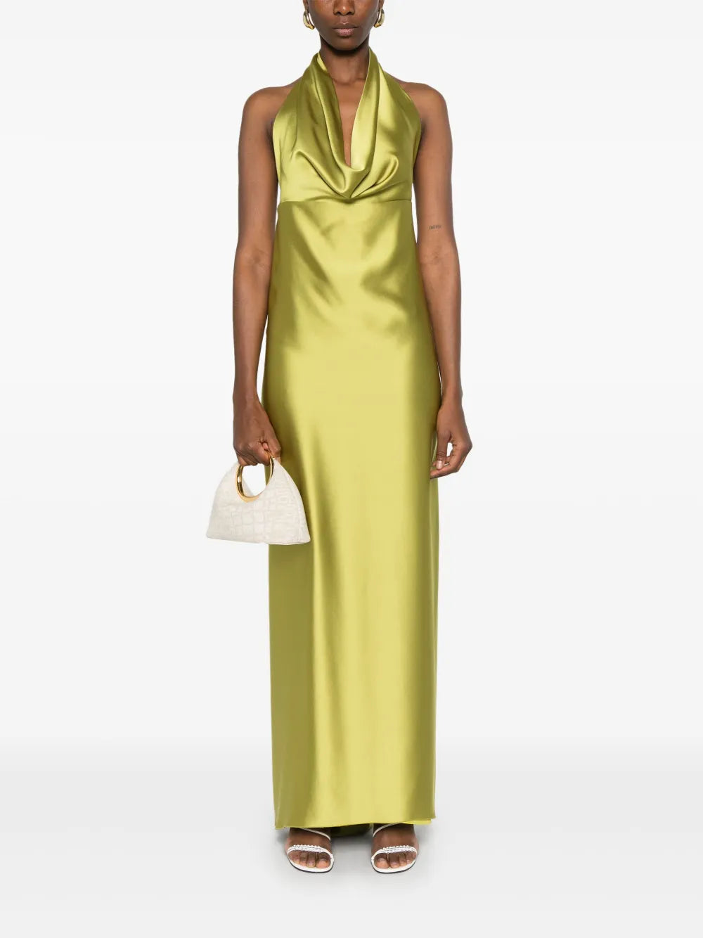 Satin Maxi Dress
