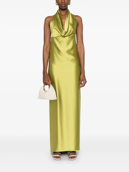 Satin Maxi Dress