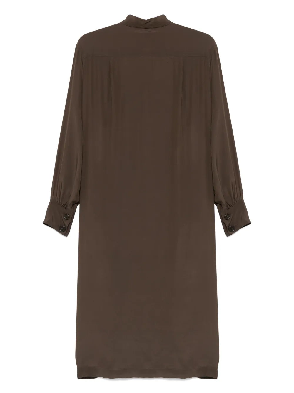 Crepe Midi Dress