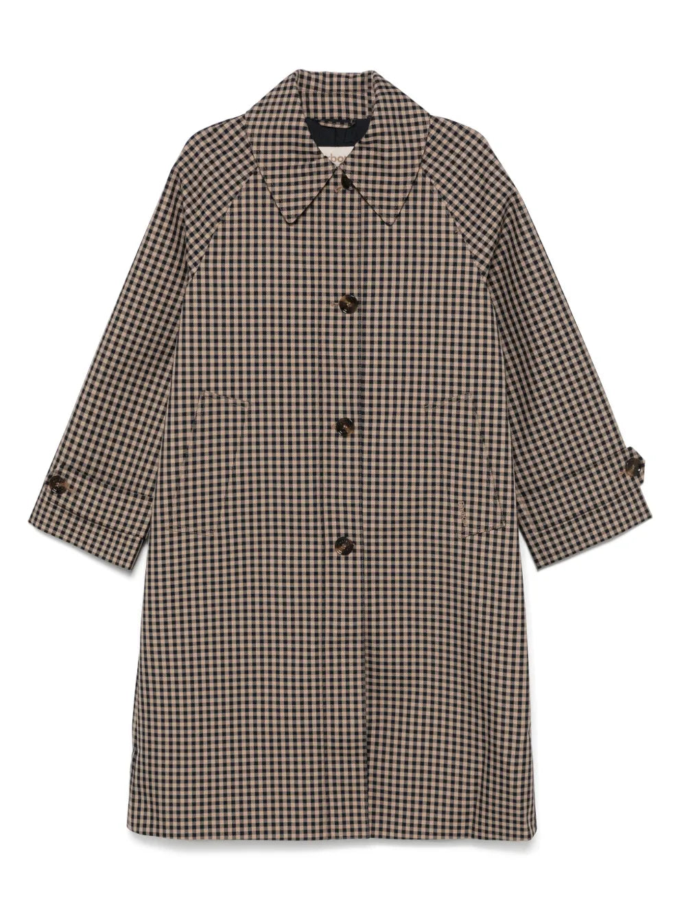 Nadine Checked Showerproof Coat