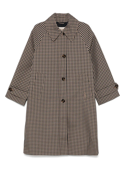 Nadine Checked Showerproof Coat