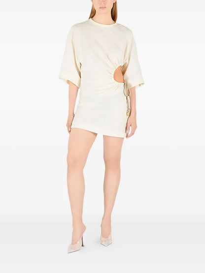 Linen Mini Dress