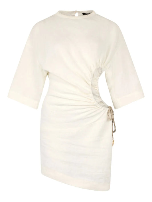 Linen Mini Dress