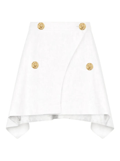 Asymmetric Mini Skirt