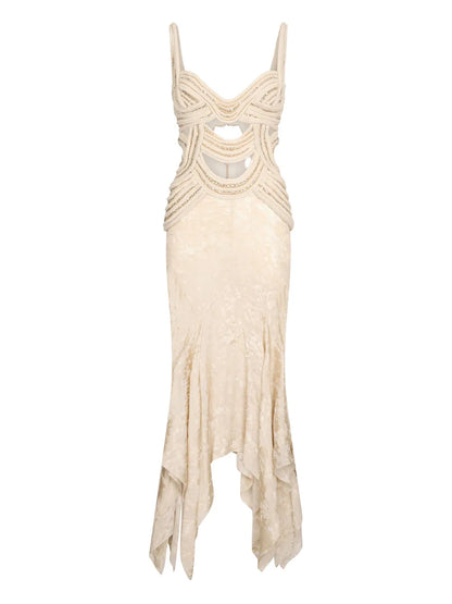 Rope-Embellished Dress