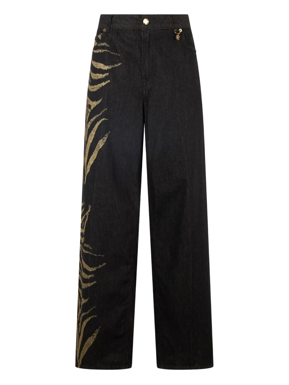 Zebra-Print Jeans