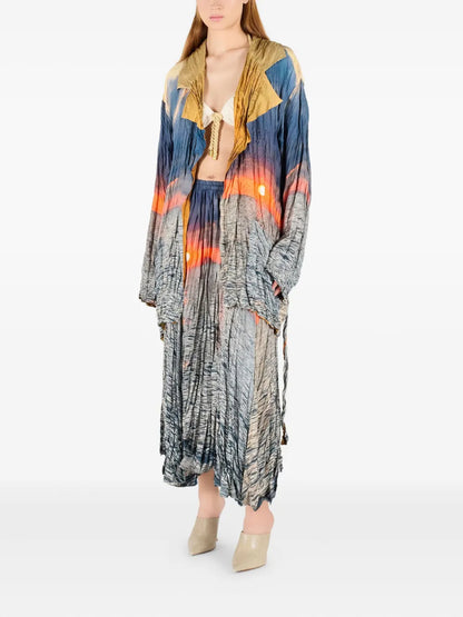 Distressed Oversized Jacket