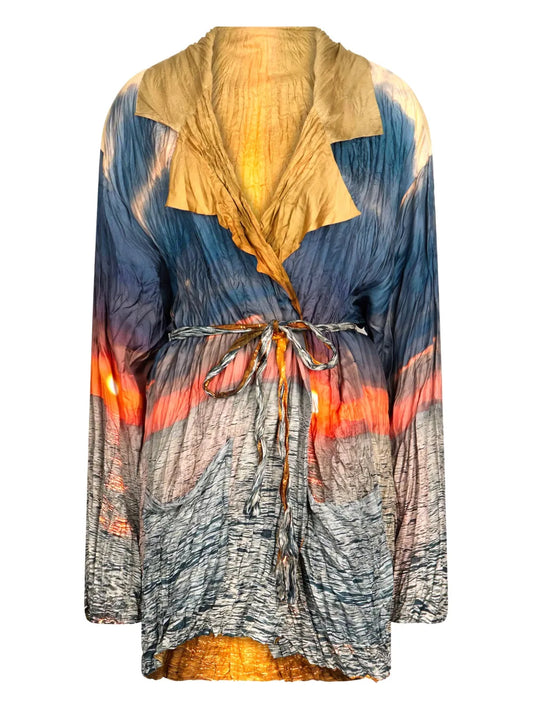 Distressed Oversized Jacket