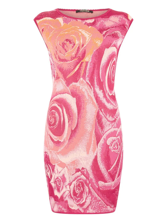 Floral-Print Mini Dress