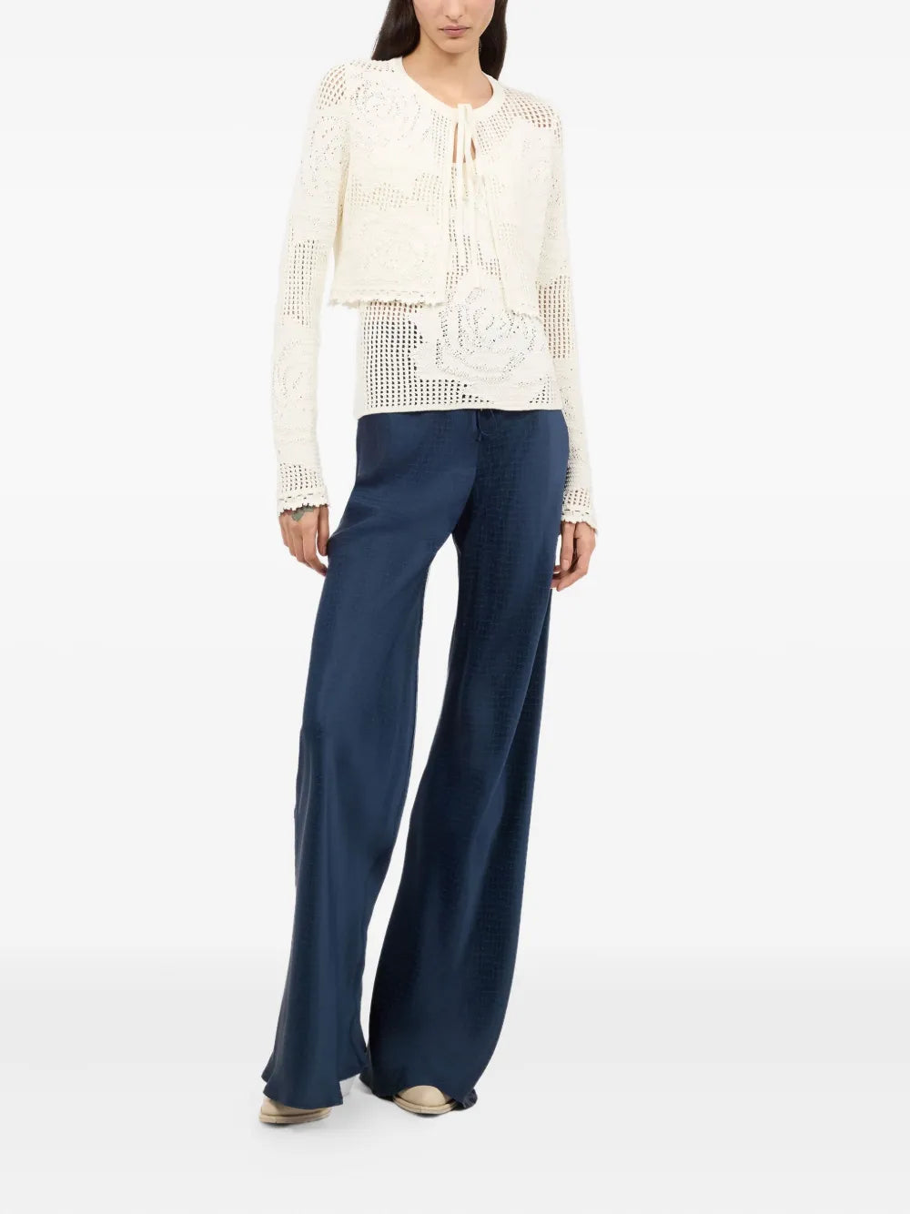 Rose Cut-Out Top