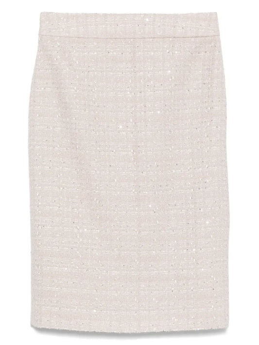 Tweed Midi Skirt