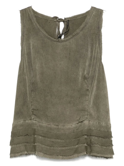 Crepe Tank Top