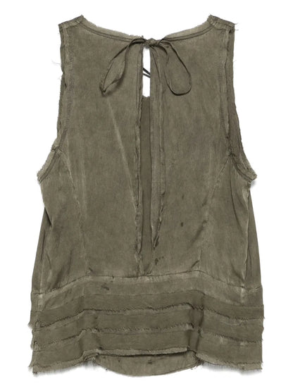 Crepe Tank Top
