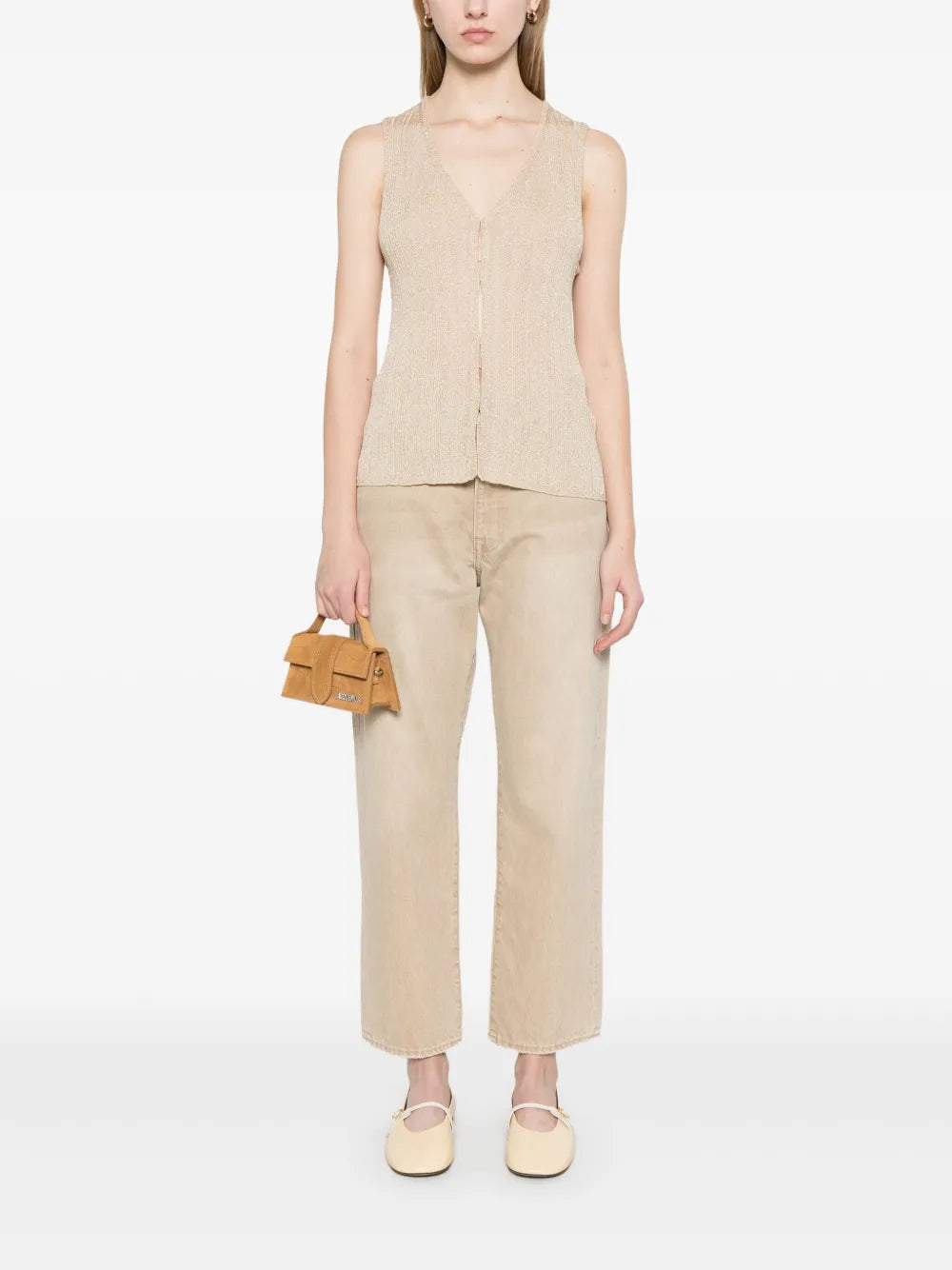 Fine-Knit Vest