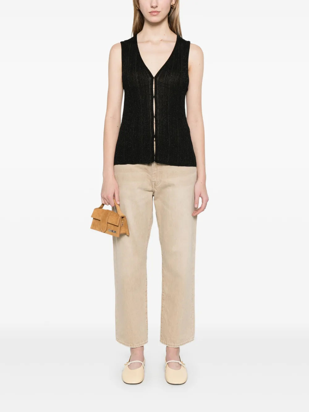 Fine-Knit Vest