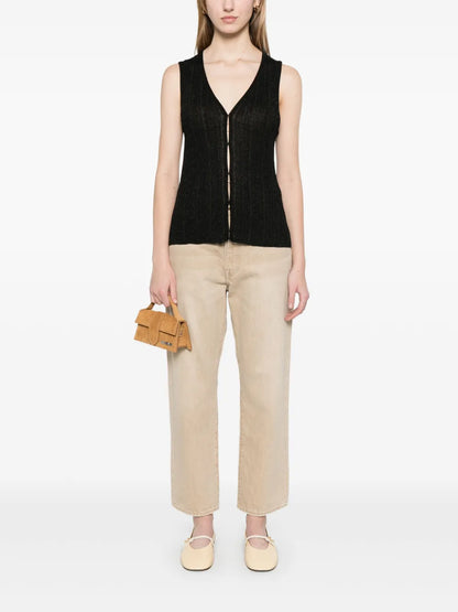 Fine-Knit Vest