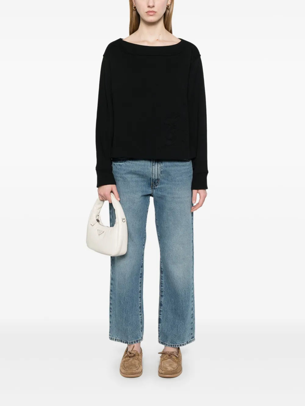 Logo-Embossed Sweatshirt