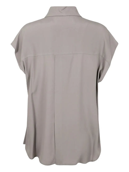 Satin-Finish Shirt