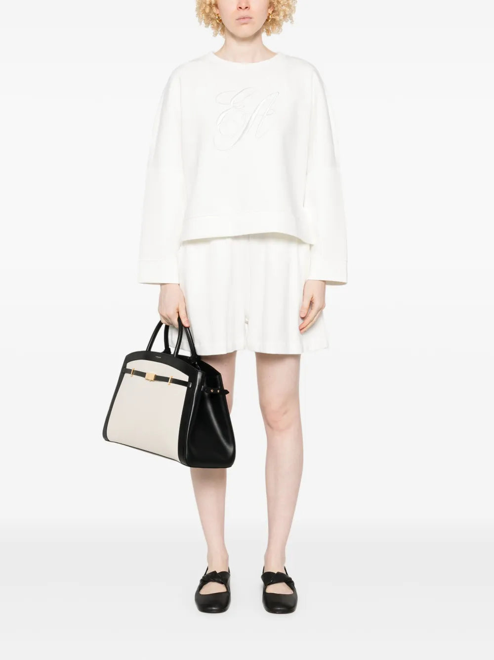 Logo-Embroidered Sweatshirt