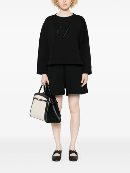 Jersey-Texture Shorts