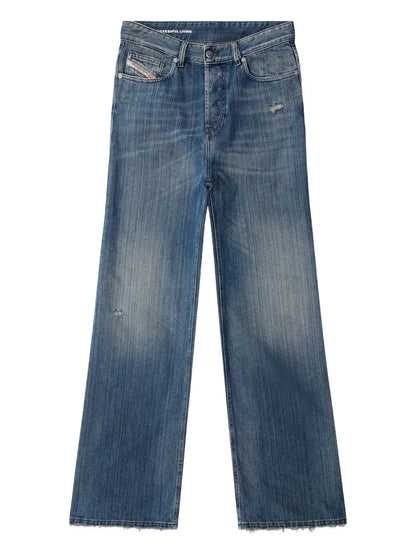 1996 D-Sire Wide-Leg Denim Jeans