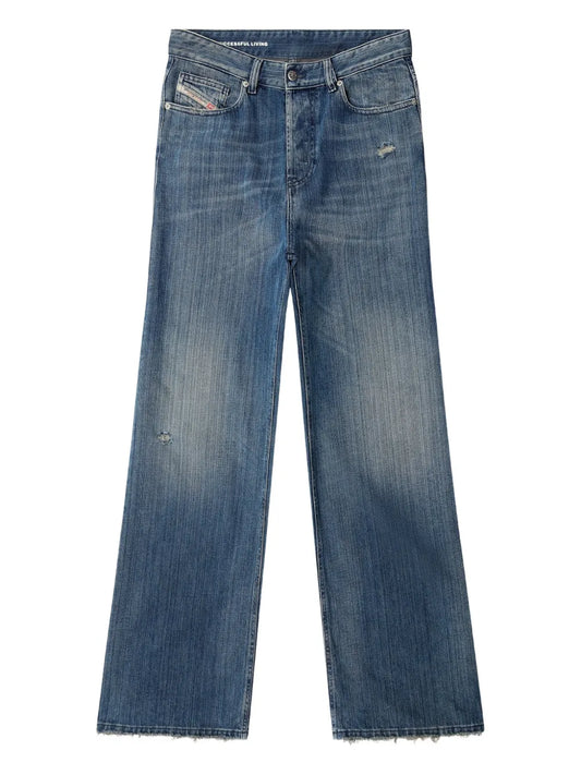 1996 D-Sire Wide-Leg Denim Jeans