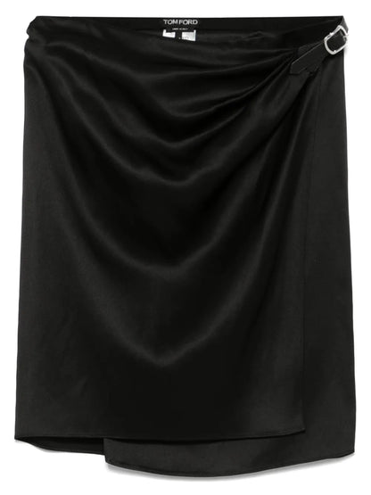 Silk Mini Skirt