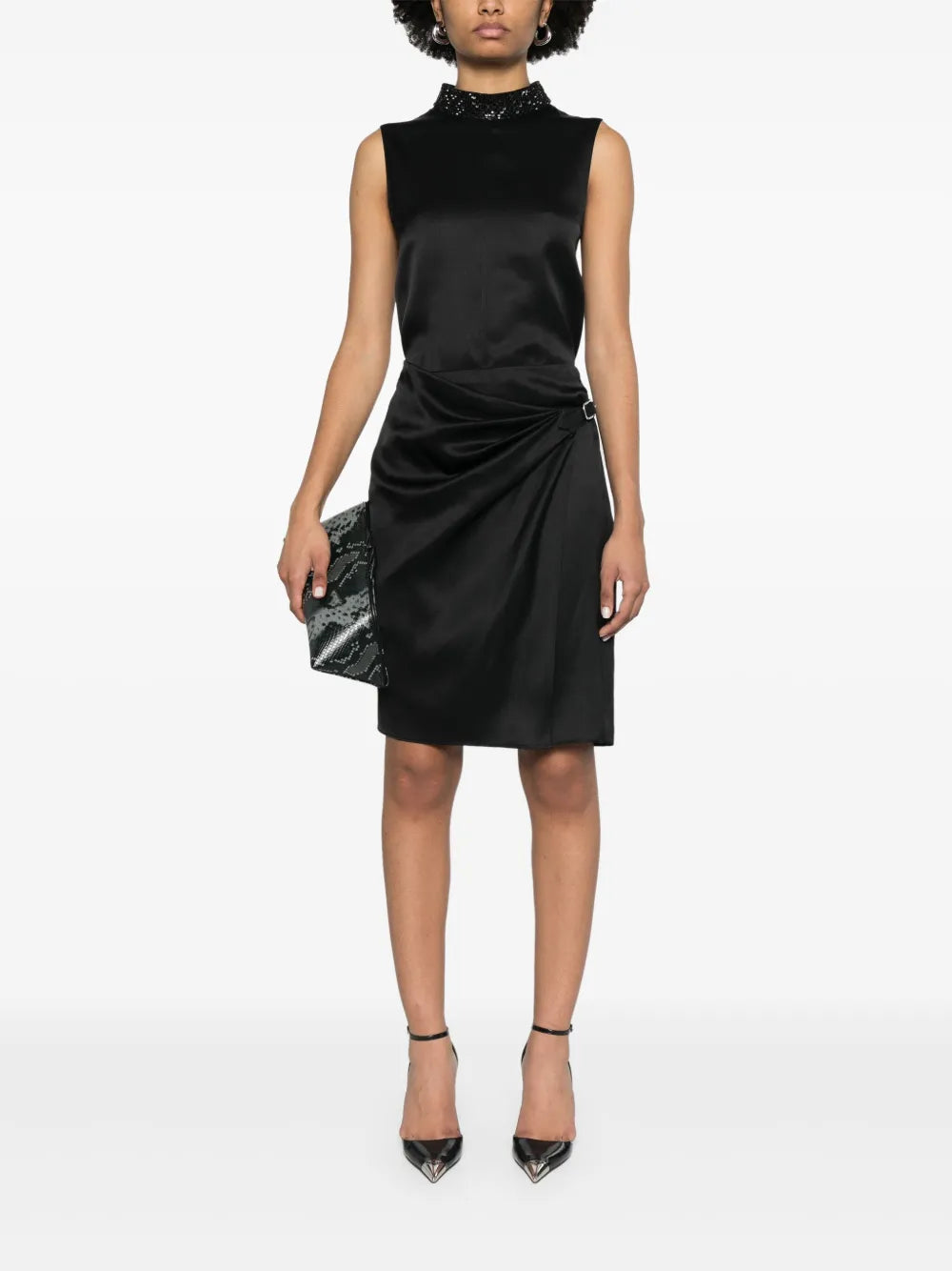 Silk Mini Skirt