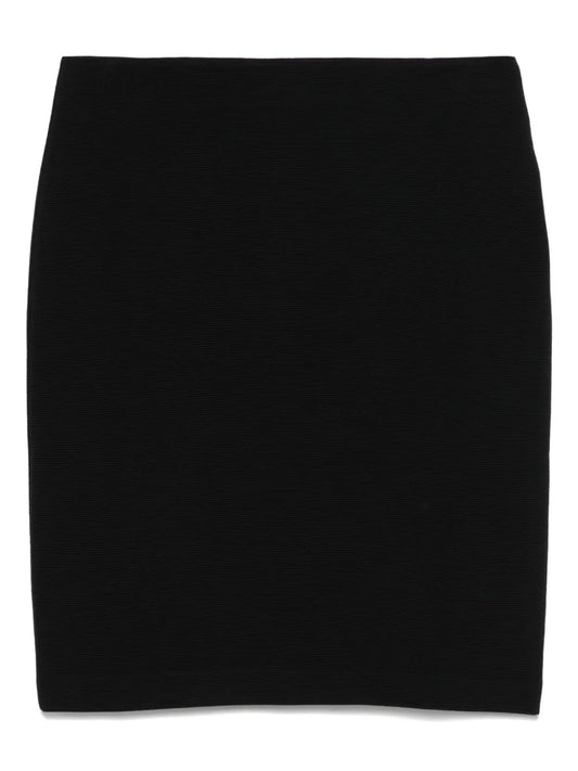 Ribbed Mini Skirt