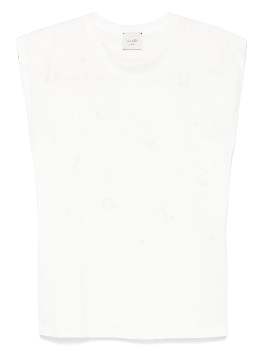 Embroidered Tank Top
