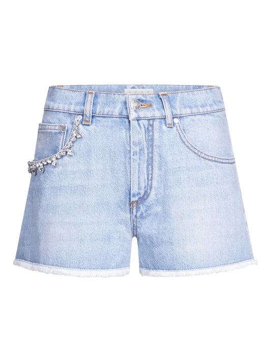 Crystal-Embellished Shorts