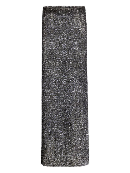 Sequin-Embellished Skirt